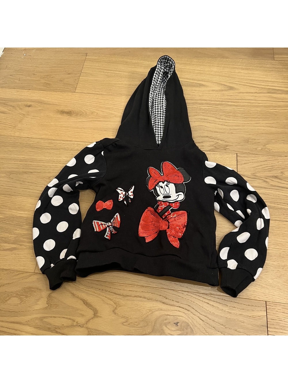 Disney Kids' Black Hoodie – Size 4T/4